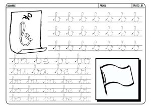 Imprimir Ficha Para Aprender A Escribir La Letra B | Recursos De ...