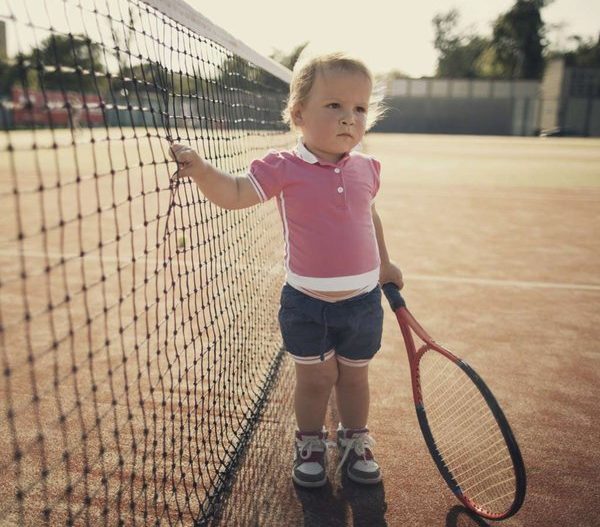 Ejercicios de tenis para niños