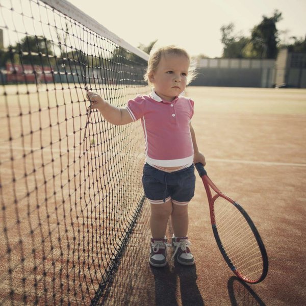 Ejercicios de tenis para niños